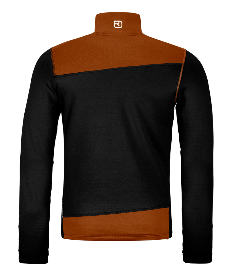 "FLEECE LIGHT JACKET M" - "black raven"