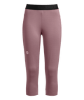 "FLEECE LIGHT SHORT PANTS W" - "dusk rose"