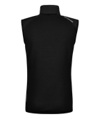 "FLEECE GRID VEST W" - "black raven"