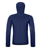 "FLEECE GRID HOODY M" - "blue nunatak"