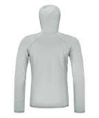 "FLEECE GRID HOODY M" - "grey ice"