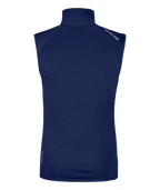 "FLEECE GRID VEST M" - "blue nunatak"