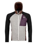 "FLEECE GP CLASSIC KNIT HOODY M" - "dark chestnut"