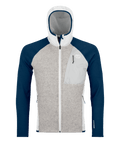 "FLEECE GP CLASSIC KNIT HOODY M" - "grey ice"