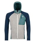 "FLEECE GP CLASSIC KNIT HOODY M" - "arctic grey"