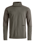 "FLEECE CORD HOODIE M" - "dark grey brown"