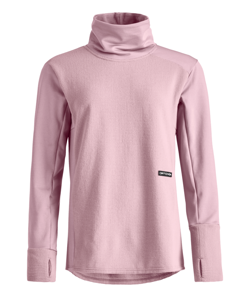 "FLEECE CORD LONGSLEEVE W" - "dawn rose"
