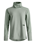 "FLEECE CORD LONGSLEEVE W" - "green sage"