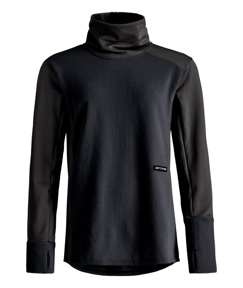 "FLEECE CORD LONGSLEEVE W" - "black raven"