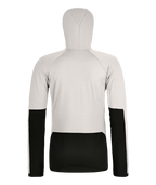 "FLEECE RIB HOODY W" - "white tea"