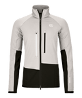"FLEECE RIB JACKET W" - "white tea"