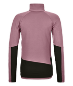 "FLEECE RIB JACKET W" - "dusk rose"