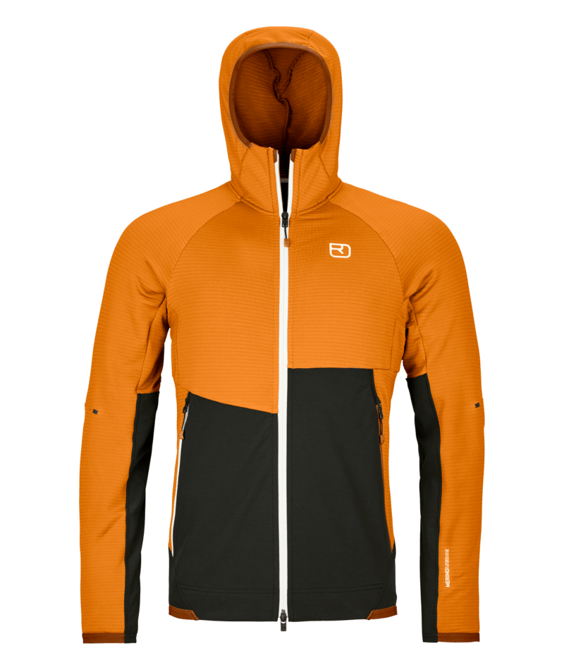 "FLEECE RIB HOODY M" - "sly fox"