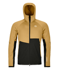 "FLEECE RIB HOODY M" - "wild cumin"