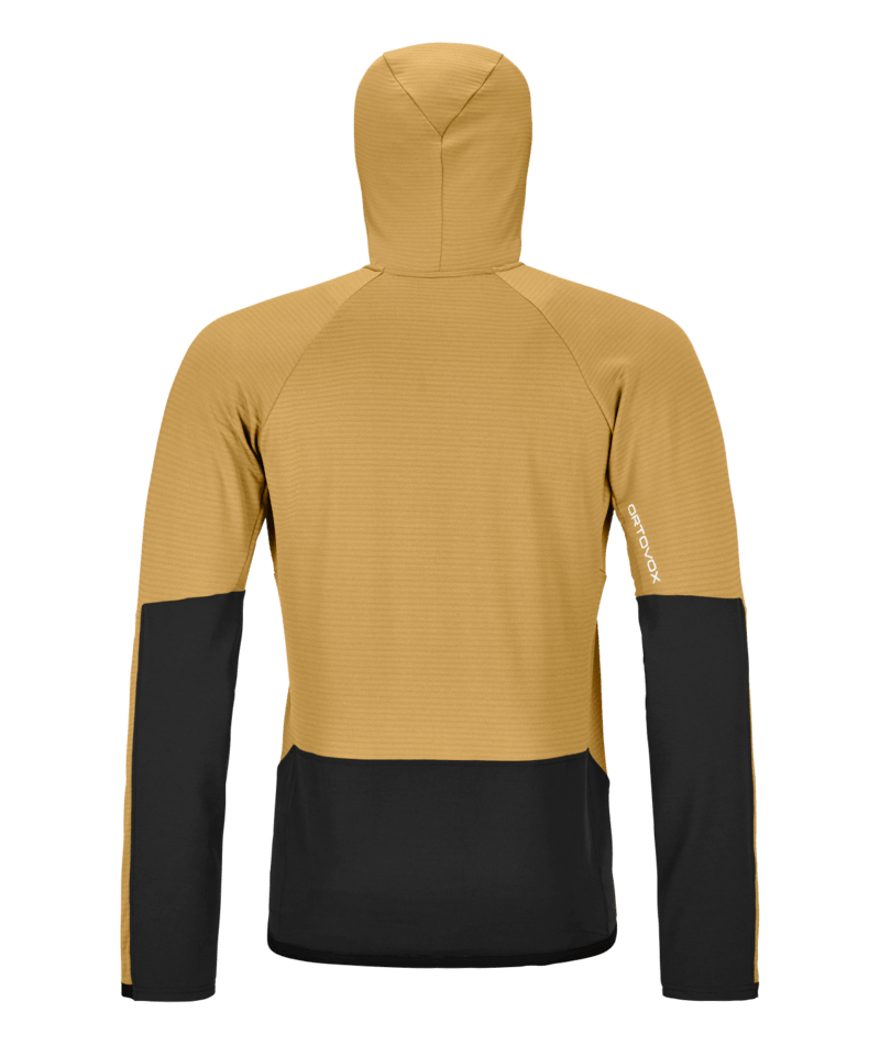 "FLEECE RIB HOODY M" - "wild cumin"