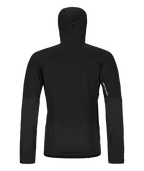 "FLEECE RIB HOODY M" - "black raven"