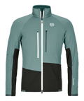 "FLEECE RIB JACKET M" - "arctic grey"