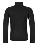 "FLEECE RIB JACKET M" - "black raven"