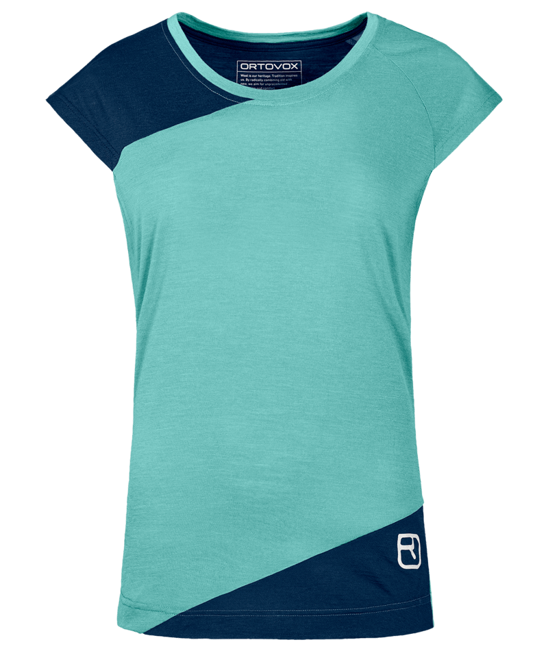"120 TEC T-SHIRT W" - "ice waterfall"