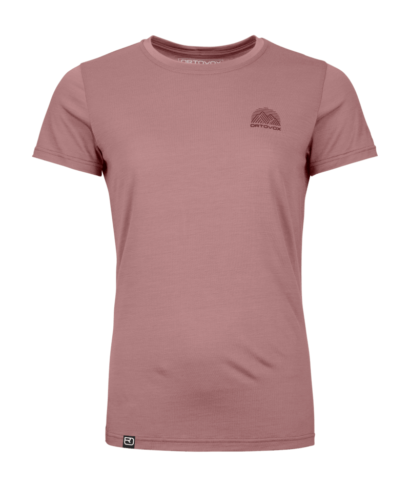 "120 COOL TEC MTN STRIPE TS W" - "dusk rose"