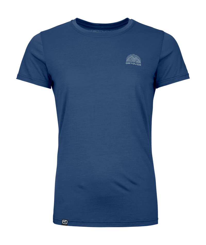 "120 COOL TEC MTN STRIPE TS W" - "blue nunatak"