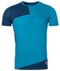 "120 TEC T-SHIRT M" - "mountain blue"