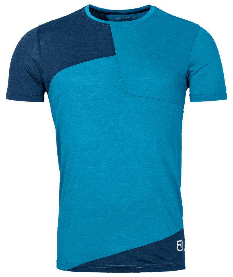 "120 TEC T-SHIRT M" - "mountain blue"