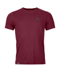 "120 COOL TEC MTN STRIPE TS M" - "red malbec"
