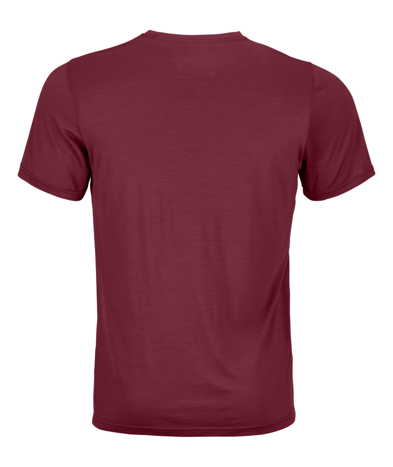 "120 COOL TEC MTN STRIPE TS M" - "red malbec"