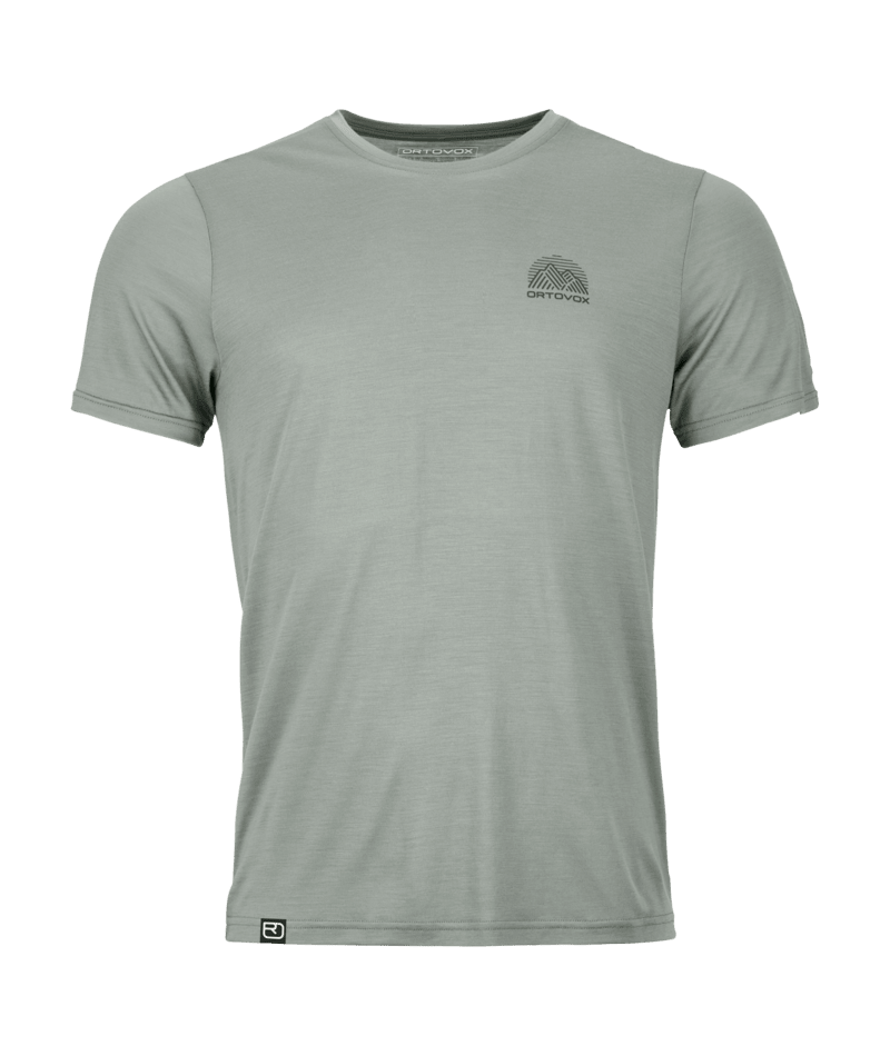 "120 COOL TEC MTN STRIPE TS M" - "green sage"