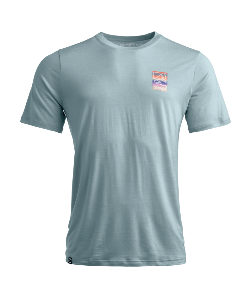 "140 COOL MTN GRADIENT TS M" - "glacier grey"