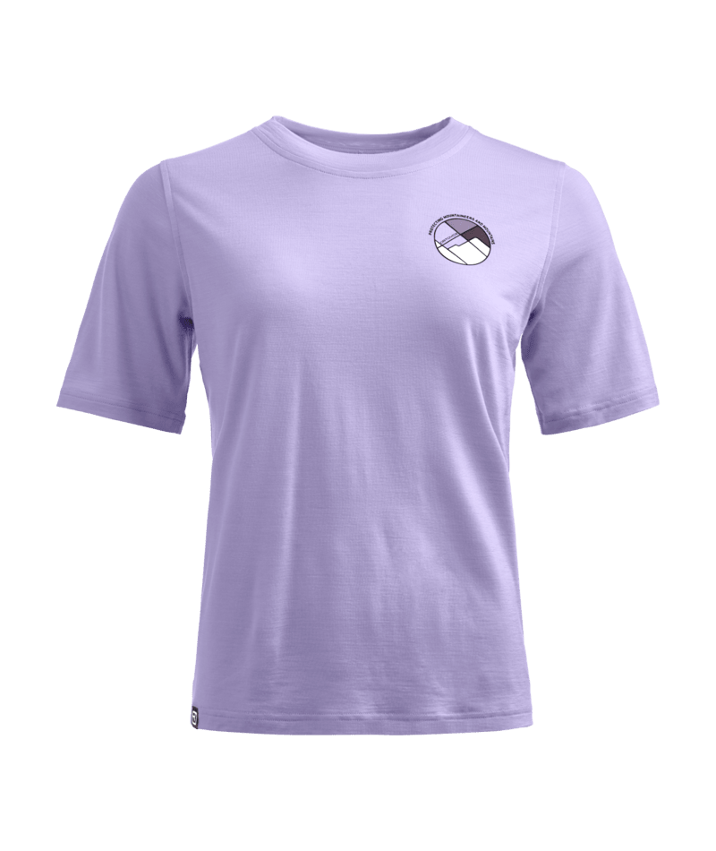 "140 COOL ROUND LANDSCAPE TS W" - "lush lavender"