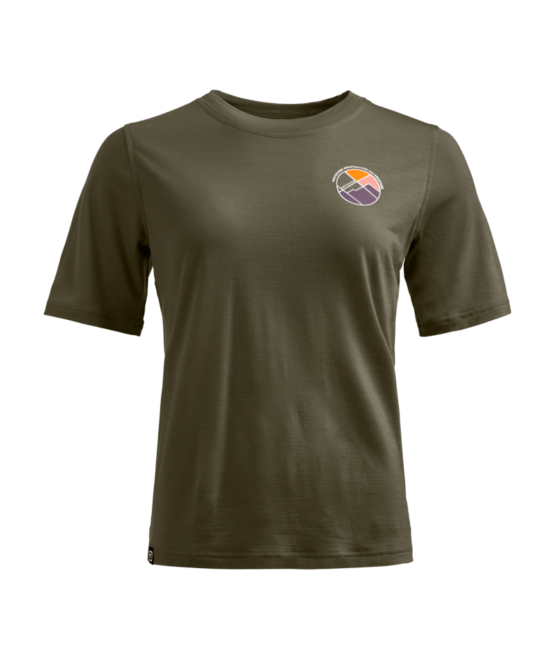 "140 COOL ROUND LANDSCAPE TS W" - "dark wild herbs"