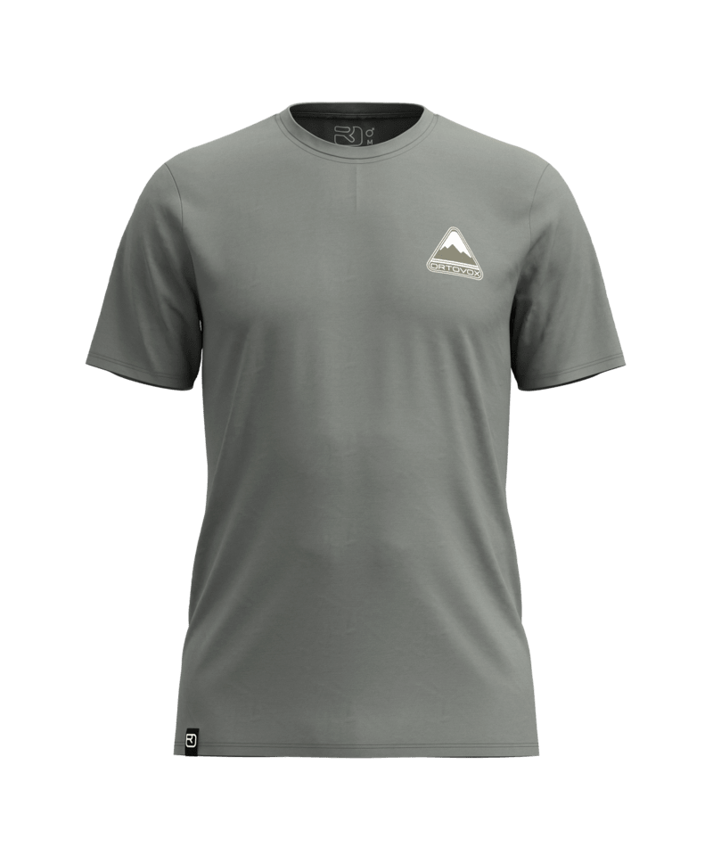 "140 COOL TRIANGLE TS M" - "dark sage"
