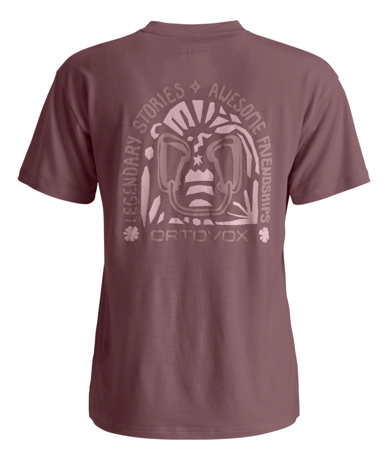 "150 COOL CLIMBING VIBES TS W" - chestnut