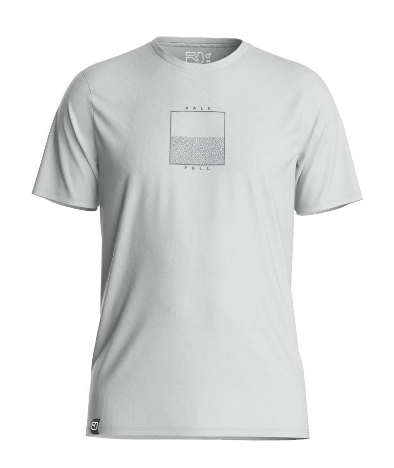 "150 COOL HALF FULL TS M" - "grey ice"