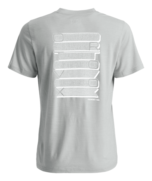 "150 COOL LOGO STAPLE TS W" - "grey ice"