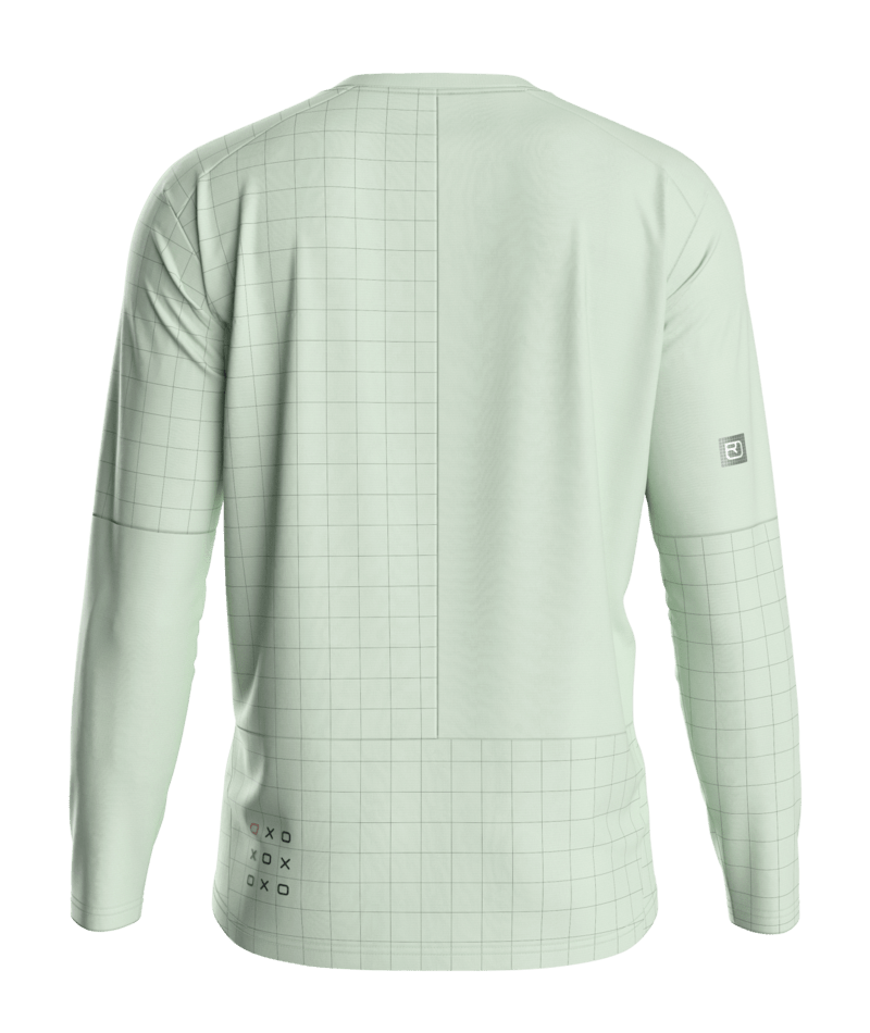 "SEQUENCE TRAIL JERSEY LS M" - "green acid"