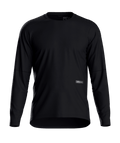 "SEQUENCE TRAIL JERSEY LS M" - "black raven"