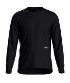 "SEQUENCE TRAIL JERSEY LS M" - "black raven"
