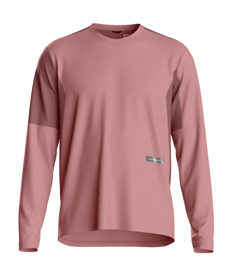 "SEQUENCE FREE JERSEY LS M" - "dusk rose"