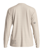 "SEQUENCE TRAIL JERSEY LS W" - "white tea"