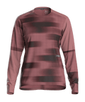 "SEQUENCE TRAIL JERSEY LS W" - chestnut