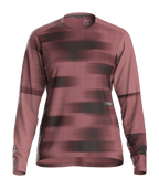 "SEQUENCE TRAIL JERSEY LS W" - chestnut