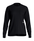 "SEQUENCE TRAIL JERSEY LS W" - "black raven"