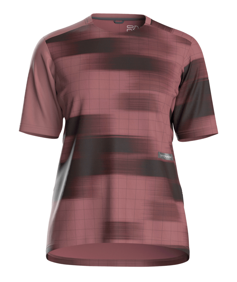 "SEQUENCE TRAIL JERSEY TS W" - chestnut