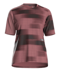 "SEQUENCE TRAIL JERSEY TS W" - chestnut