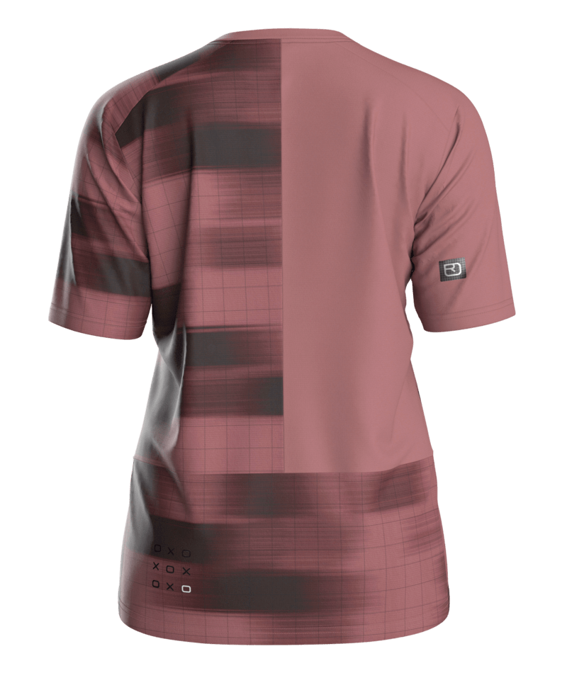 "SEQUENCE TRAIL JERSEY TS W" - chestnut