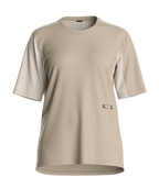 "SEQUENCE FREE JERSEY TS W" - "dark linen"