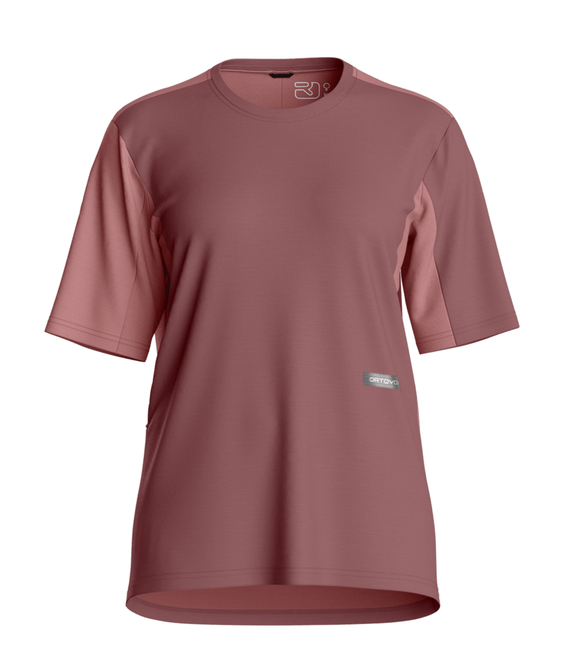 "SEQUENCE FREE JERSEY TS W" - chestnut